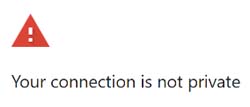 Google Warning website not encrypted